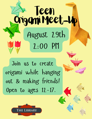 Teen Origami Meet-Up